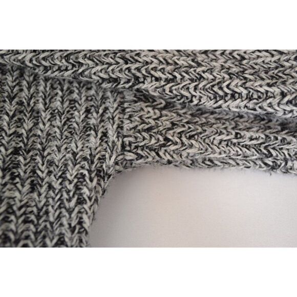 Guess Women's Large Grey V Neck Long Sleeve Lace Up Sweater - Picture 11 of 12